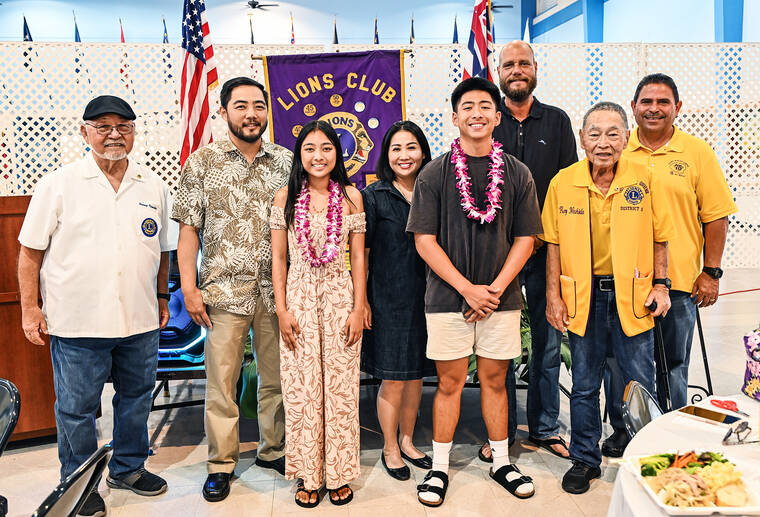 EK Lions award scholarships to students